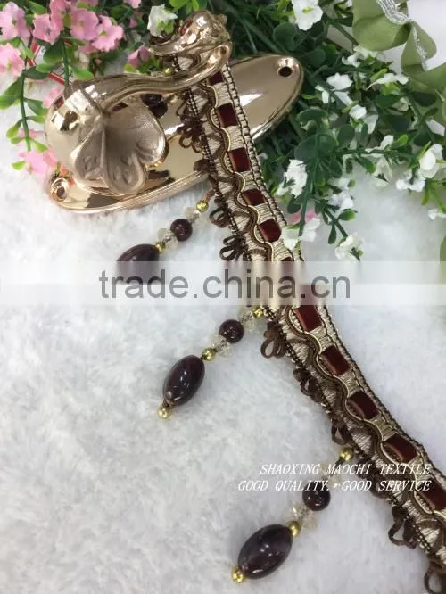 wholesale curtain lace fringes for Home Textile Accessory