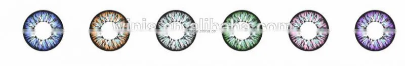 Beauty eyewear Eclipse Rainbow elite contact lens