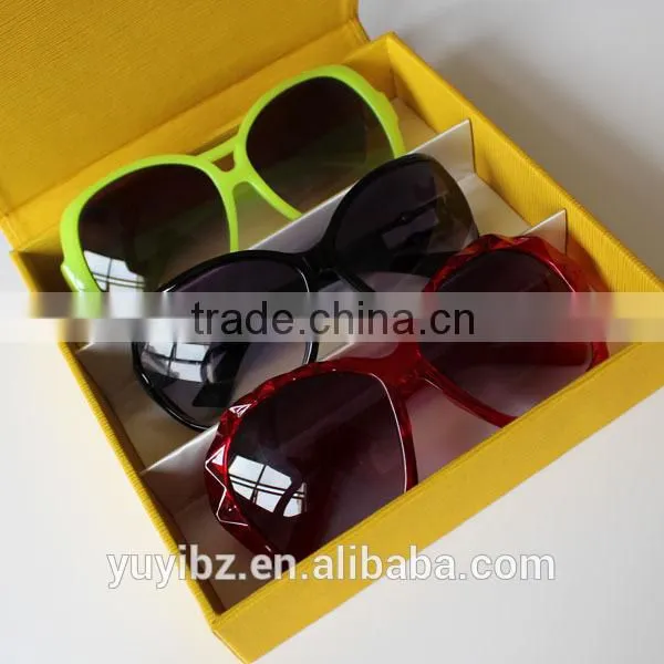fashion sunglasses display case with logo eyewear display tray