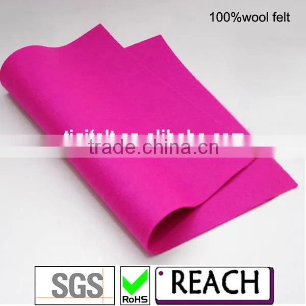 Suppy 100% Wool felt/ Colorful Wool Felt