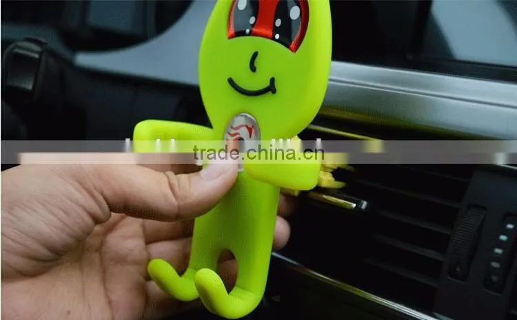 No Charger desktop phone Stand Compatible Brand cartoon face multi-functuional Car holder