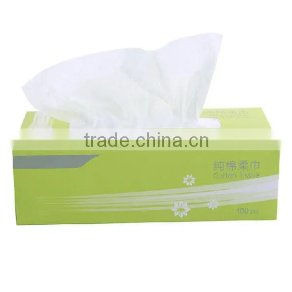facial tissue box cover paper