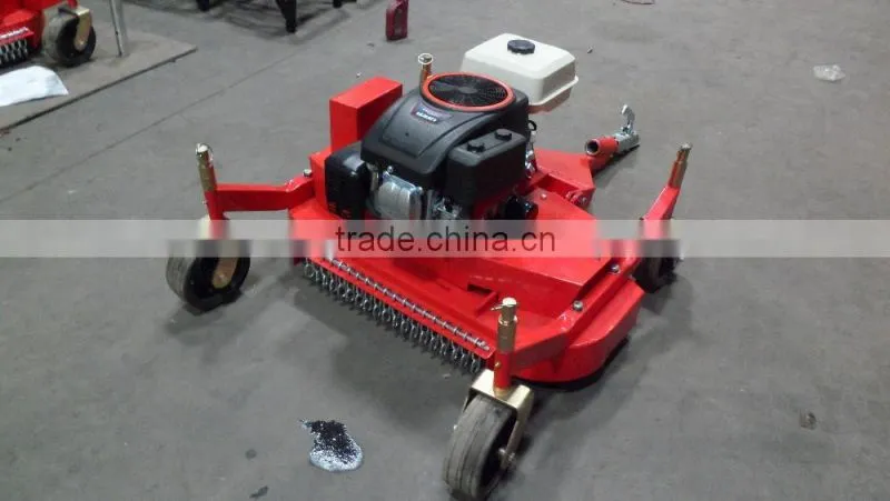 sansen CE ATV Finish mower with loncin electric engine grass cutter, atv mower rotary for sale