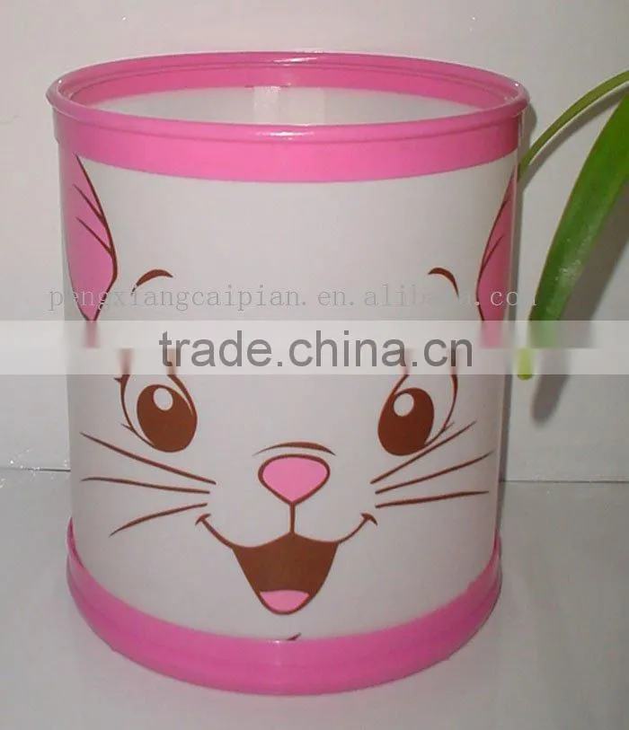 plastic waste bin