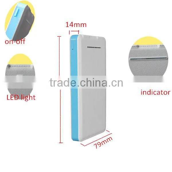 mobile power bank 6000/8000/10000mAh power bank 6000mah