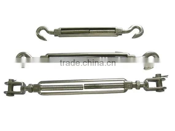 Standard Turnbuckle, Stainless steel wire rope turnbuckle