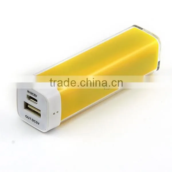 Lipstick Shape 1200 mAh Power Bank Charger Backup Power Bank for iPhone Tablet PC And USB Devices