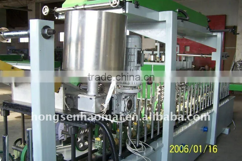 HSHM450BF-A Multi-functional PROFILE wrapping PVC DOOR MAKING machine