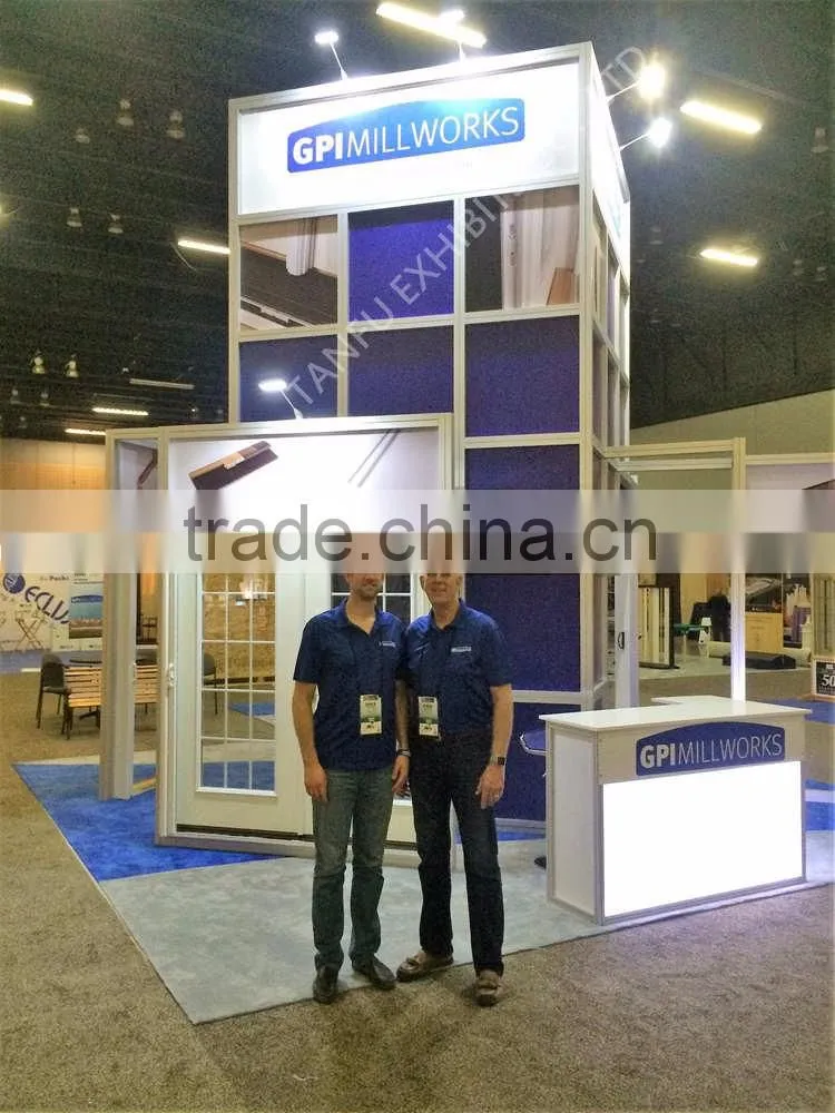 TANFU 6m x 6m or 20 by 20 Trade Show Truss Booth Structures