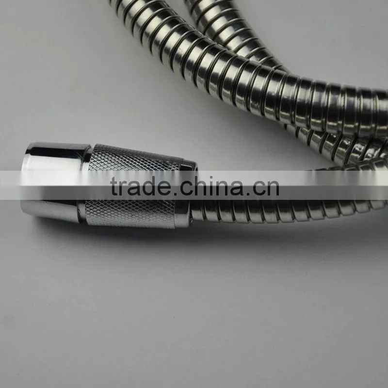 High quality stainless steel extensible double locks toilet tube