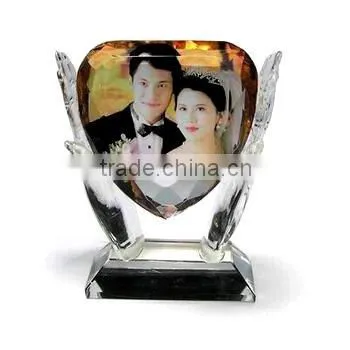 2016 special design beautiful popular sale crystal frame