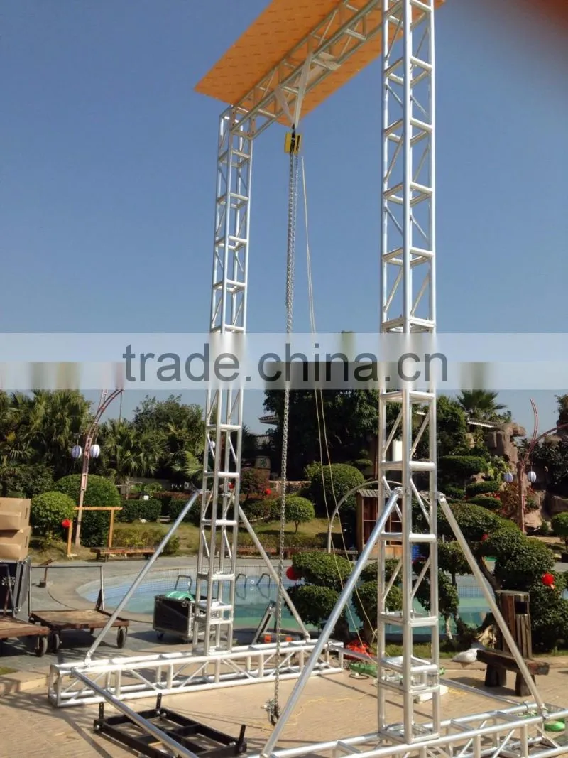 Widely used GB/T aluminum spigot truss for light stage system on sale
