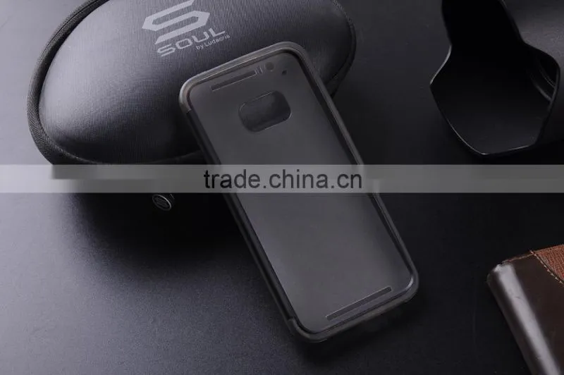 High Quality Touch Screen Flip TPU Soft Case Cover For HTC One M9, mobile phone case for HTC M9