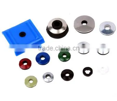 Boom steel and rubber washer