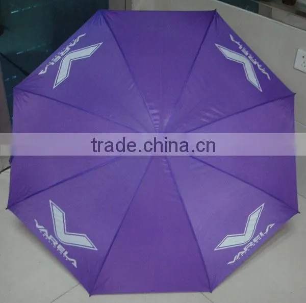 27" cheap promotional auto open straight golf umbrella