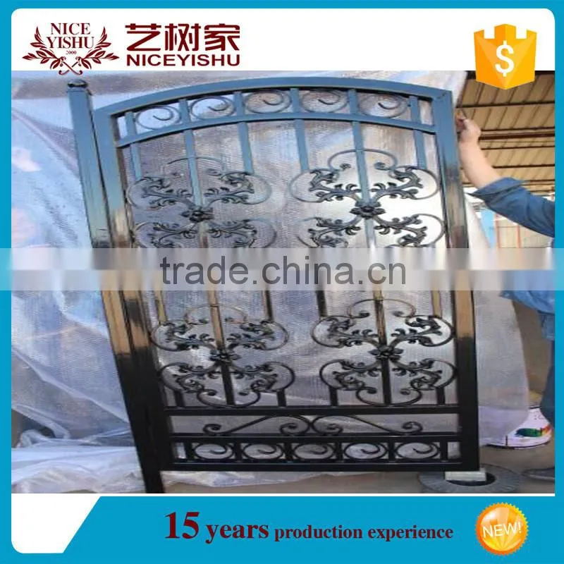 Alibaba online shopping best seller auto gate, metal garden screens, wrought iron garden gate