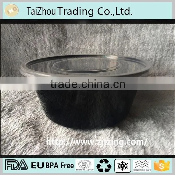 Disposable plastic food container take away meal box
