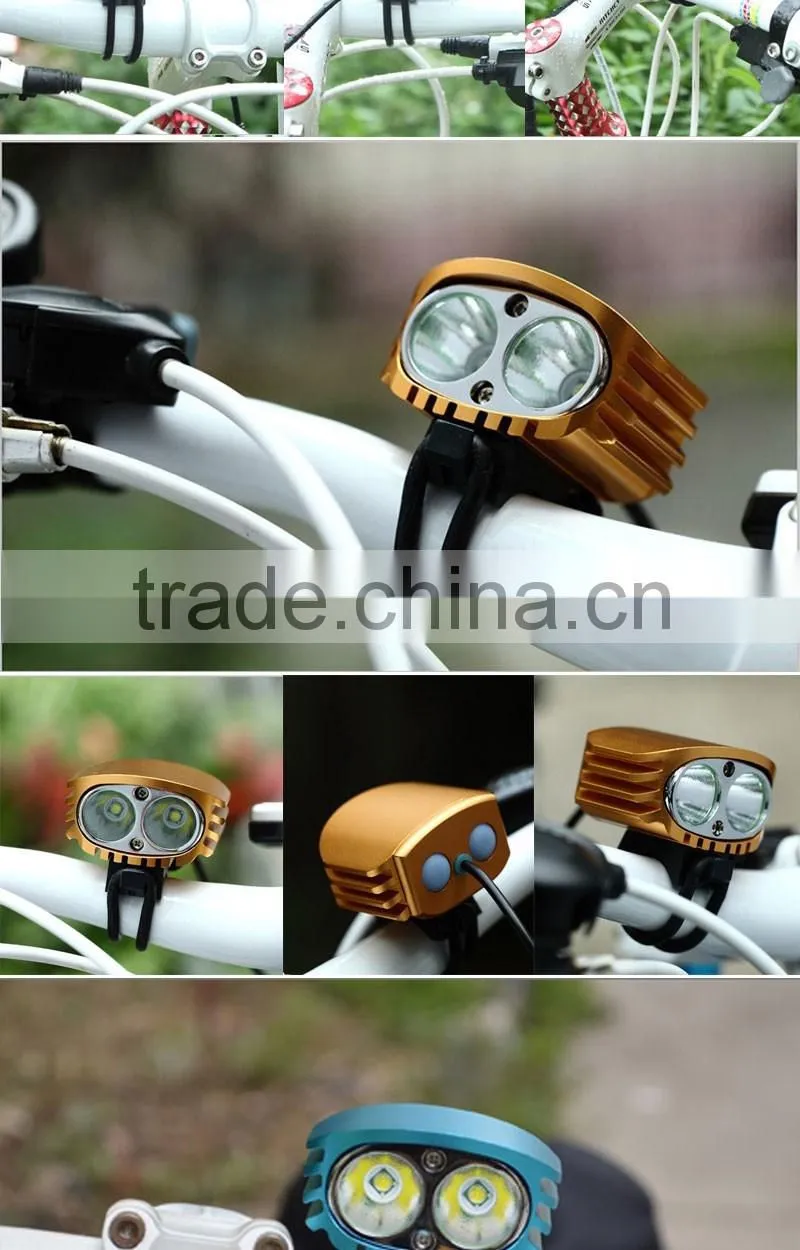 OWL Design 2 x Cree XM-L T6 LED bicycle accessories led mountain bike lights