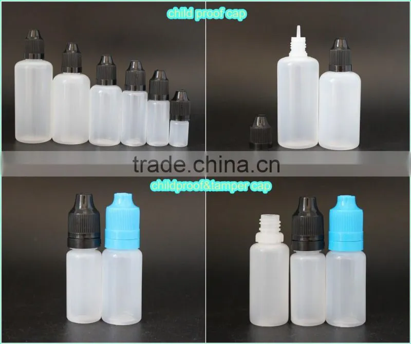 PE bottle 10ml 15ml 30ml unicorn pen Plastic Dropper Bottles
