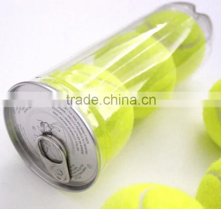 High Quality Yellow Training Tennis Balls 3pcs/barrel For Tennis Beginers Practice Tennis Ball