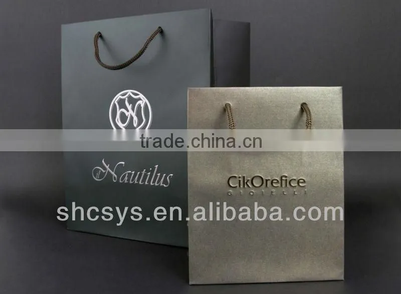 High quality paper bags for shoping manufactures