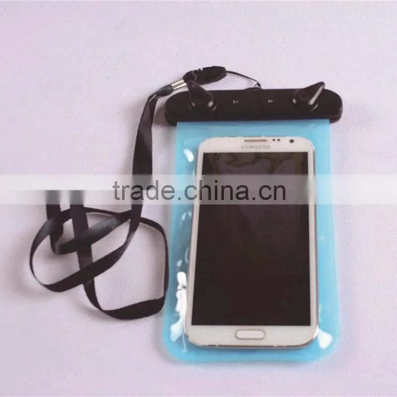 Swimming Universal Cell Phone PVC Waterproof Bag for outdoor sports