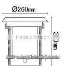 3W new design and adjustable light outdoor inground led light