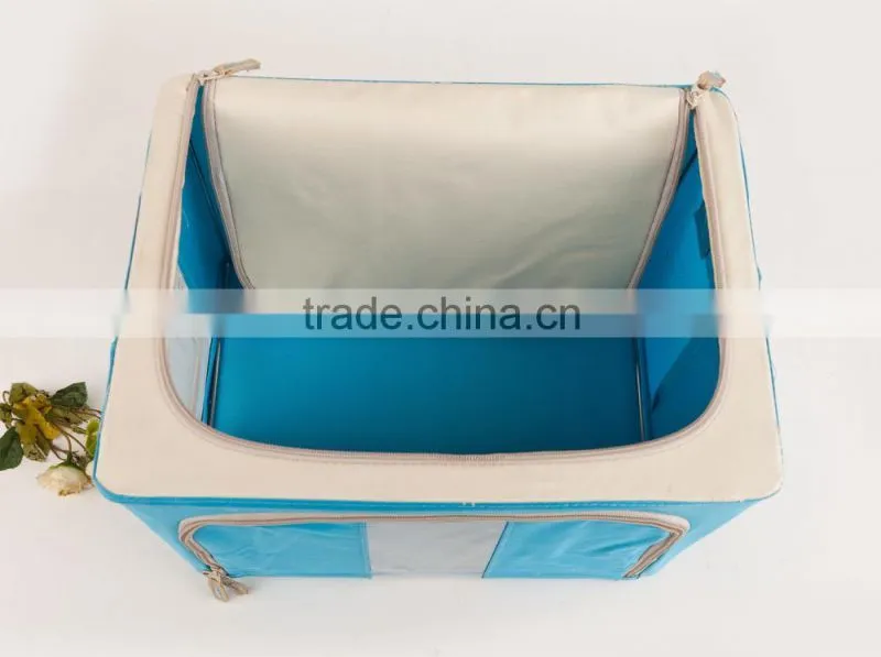(JMLSNH001) 2015 New Arrival Blue Storage Box Clothes Container for sales