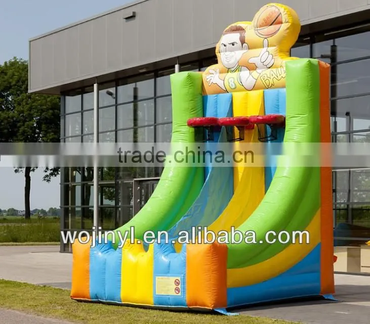 Inflatable basketball goal for shooting games/inflatable basketball field