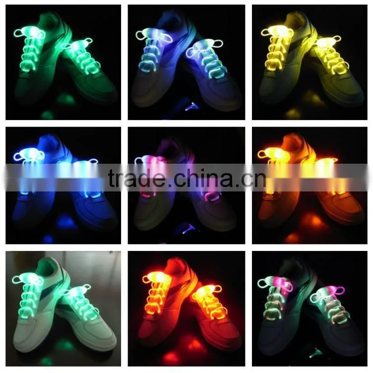 Light-Up Shoelaces -LED Luminous Shoe Strap String Party Flash Glow decor