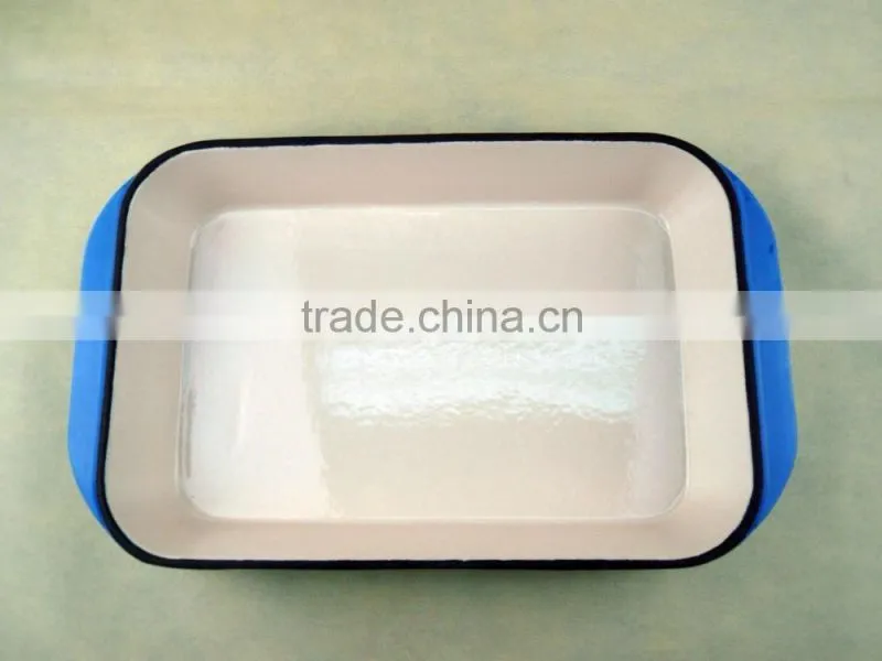 rectangular enamelled cast iron roaster pans FRS-728