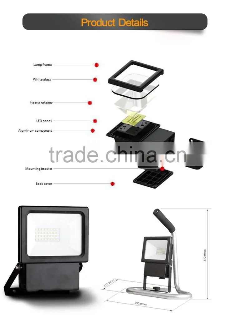 m051714 aluminum led flood light ce&rohs aluminum led flood light housing