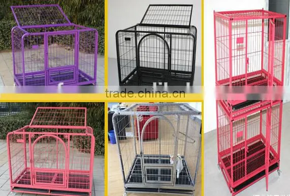 double door dog kennel and dog cage