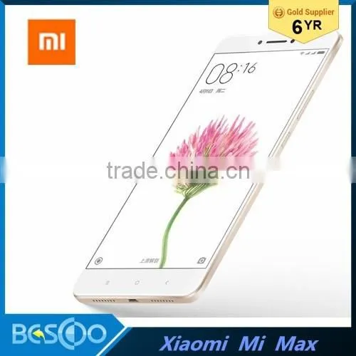 2016 Original Xiaomi Mi MAX Mobile Phone Snapdragon 650 Hexa Core 3+32/64GB ROM 6.44" google play MIUI Fingerprint ID cell phone