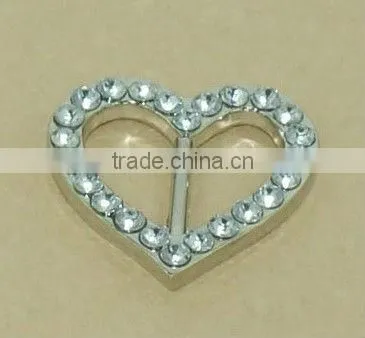 hot sale heart metal Bag buckle for garment