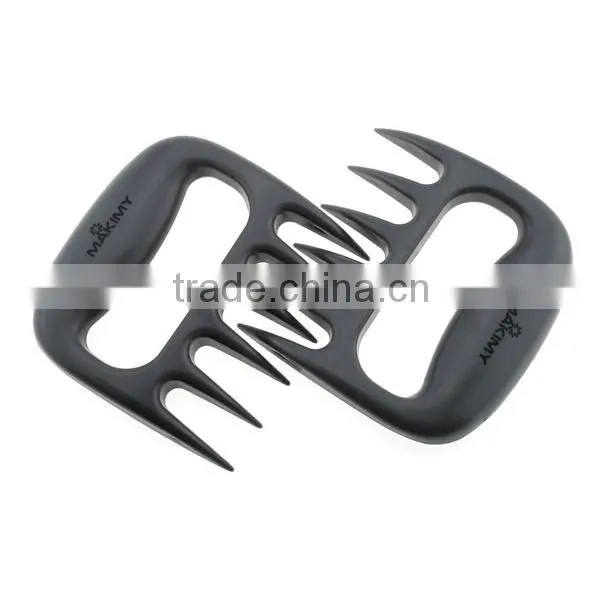 Plastic PC Bear Paw Meat Handler Forks / Meat Claws For BBQ