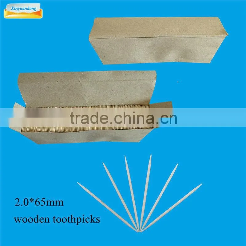 different wooden toothpicks / personalized toothpicks