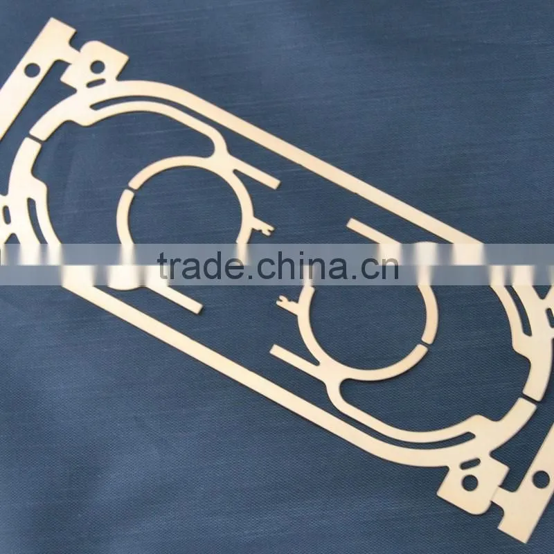 Custom brass stamping factory for vibrating reed parts of Speaker box parts
