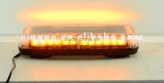 LED Car Auto Emergency Warning Strobe Light Mini Bar with Megnatic Base