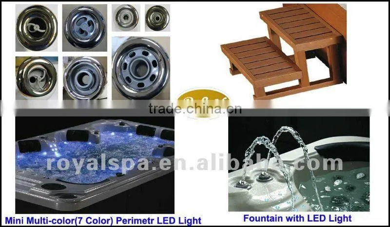 acrylic square swimming pool