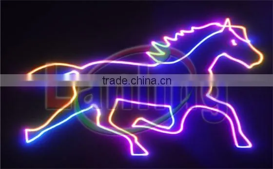2W RGB full color emitting stage disco dj effect lighting moving head laser