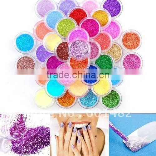 H1-018 72COLORS MIXING GLITTER POWDER