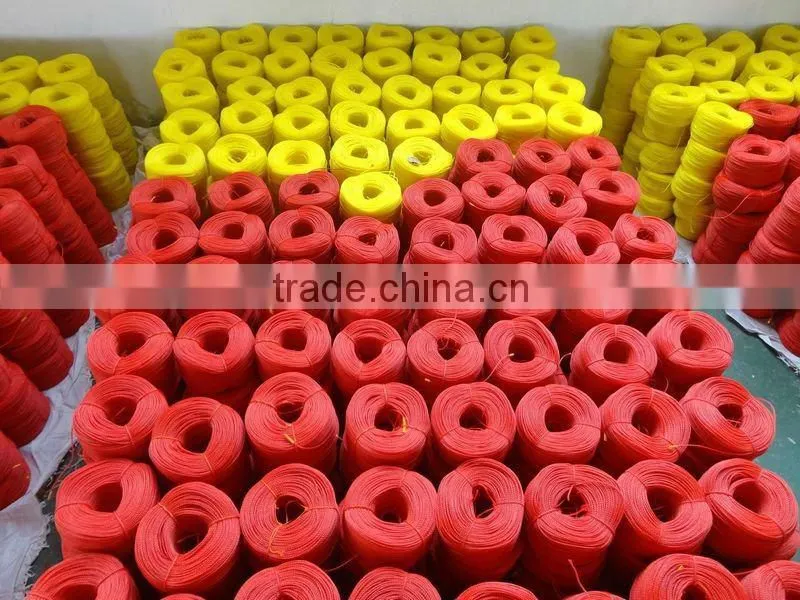 4 strands braided Polyethylene rope