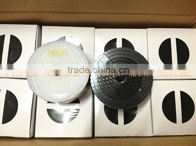 polishing pad type stone grinding tools for stone