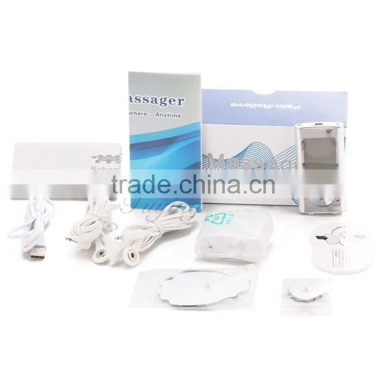 8 Modes Pain Relief Full Body Digital Pulse Impulse Mini Micro Massager