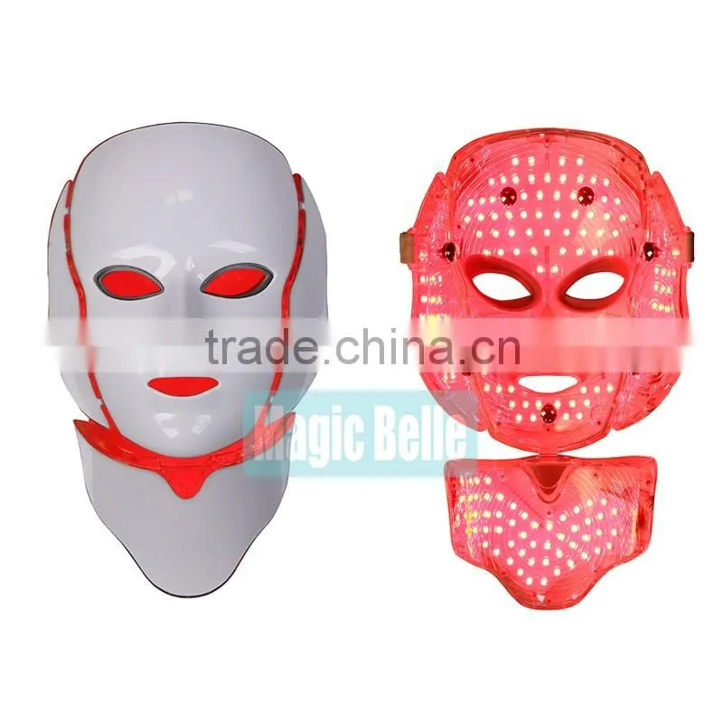 2016 hot sale led beauty machine LED Photon Mask led mask 7 color for salon use
