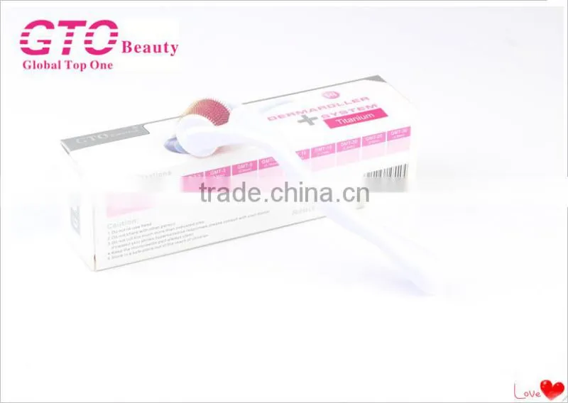 540 titanium needle derma roller skin face beauty roller