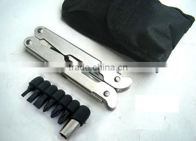 multi function grip purpose pliers with knife tools