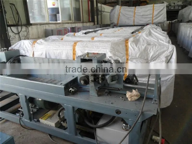 High capacity wire straighten and cut machines