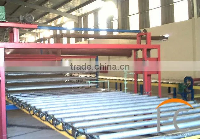 Gypsum plaster board production line